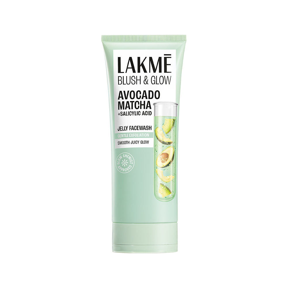 Lakmē Blush & Glow Avocado Matcha + Salicylic Acid Jelly Face Wash