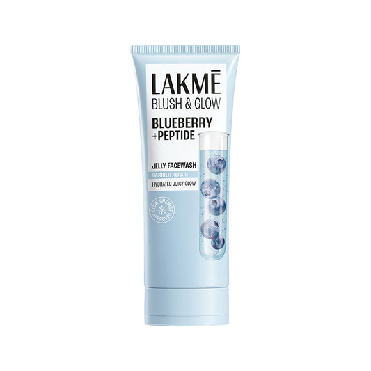 Lakmē Blush & Glow Blueberry + Peptide Jelly Face Wash