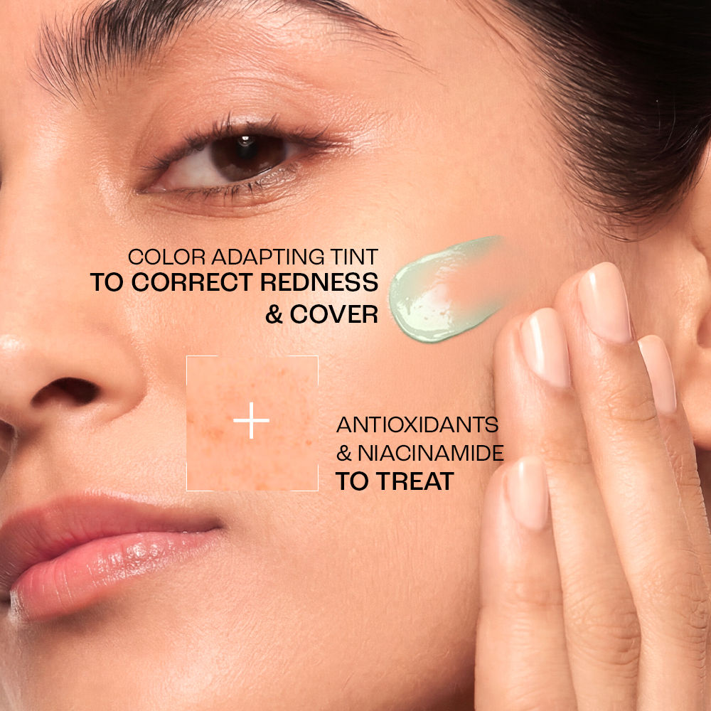 Lakmē 9to5 CC+ Matcha Green CC Cream with 3% Niacinamide & SPF 50 PA+++ - 18 g