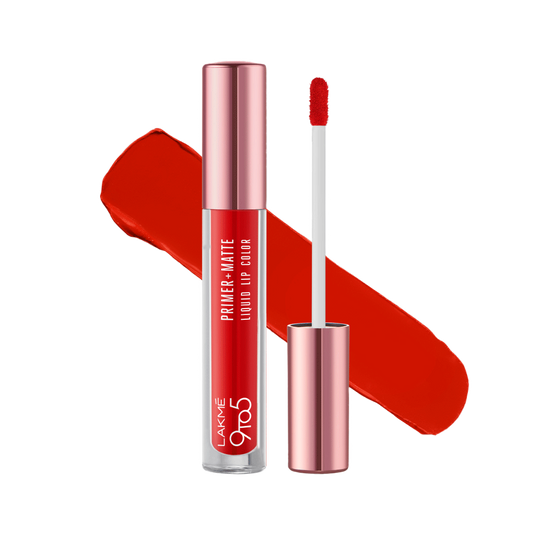 Lakmē 9to5 Powerplay Priming Matte Liquid Lip